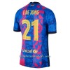 Camiseta de fútbol FC Barcelona Frenkie de Jong 21 Tercera Equipación 2021/22 - Hombre